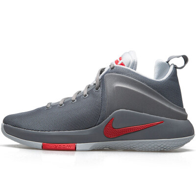 

Nike NIKE ZOOM WITNESS LBJ Джеймс мужчины боевые баскетбольные ботинки 884277-005 холодный серый / университет красный / белый / серебристый серый 43