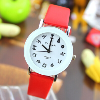 

Couple watch student watch needle buckle round gift gift simple retro men and women watch YZL0519TH-1