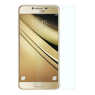 

[Хорошо] двухсекционный стали и легко вставить Samsung C5 C5 мобильный телефон фильм HD фильм взрывозащищенного анти-отпечатков пальцев для Samsung C5