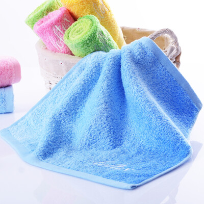 

Mattress LOFTEX exports of European&American cotton towel yarn-dyed twisted cotton four seasons of the fender blue 34x34cm 39g
