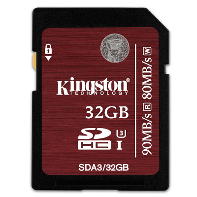 

Kingston (Kingston) 32GB 90MB / s SD Class10 UHS-I high-speed memory card China Red