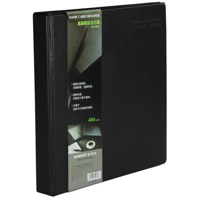 

Kim Dickson NC5003 480 senior business card album black