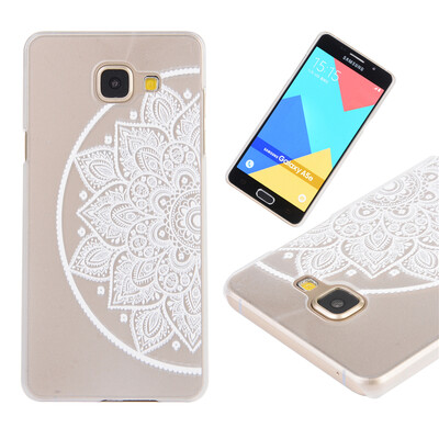 

Flower of semicircle Pattern Soft Thin TPU Rubber Silicone Gel Case Cover for Samsung Galaxy A5 2016/A510