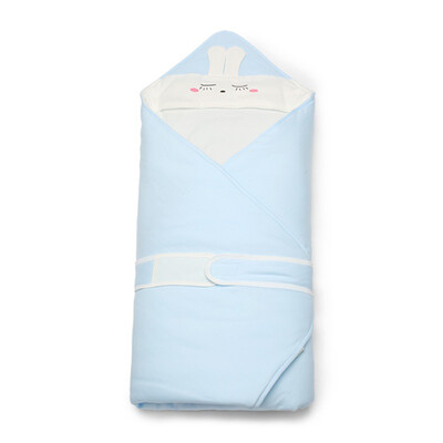 

Cotton age (PurCotton) infant knit holding newborn baby knitting holding 90x90cm pink blue 1 piece