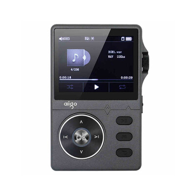 

EROS HIFI Player Q aigo Patriot HIFI Lossless Music Player MP3 Portable Player Gray