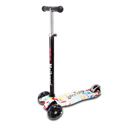 

Mackenzie Дети Scooter трое детей граффити шкив педали shilly автомобиля качели напольные игрушки H1003-2 Париж Нефть