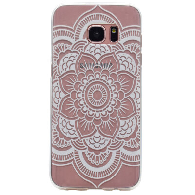 

Full flower Pattern Soft Thin TPU Rubber Silicone Gel Case Cover for Samsung GALAXY S7 Edge