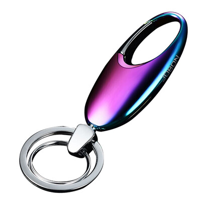 

Huashi car key chain car high-end key ring trap ladies mens car creative waist hanging couple key chain ornaments auto accessories ZB6618 sapphire blue