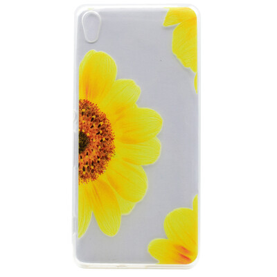

Sunflower Pattern Soft Thin TPU Rubber Silicone Gel Case Cover for Sony Xperia XA