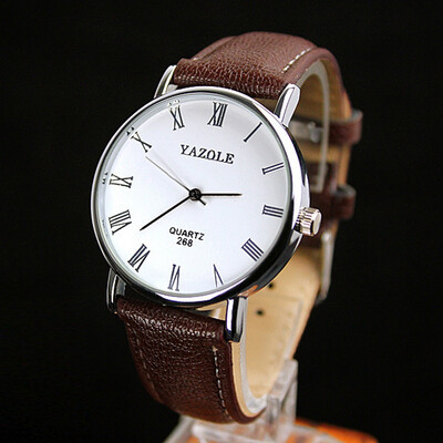 

Fashion Casual Belt Watch Men & Women Couples Watches Needle Buckles Round Men's Womens YZL0514TH-3