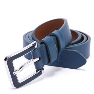 

(Svale) ladies belt Korean version of the leather buckle belt 058810011N blue