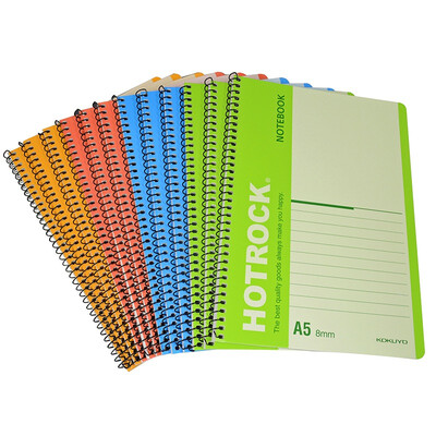 

KOKUYO HOTROCK WCN-R1050 A5 50 Spiral Binding / Notepad / Soft Copy 12