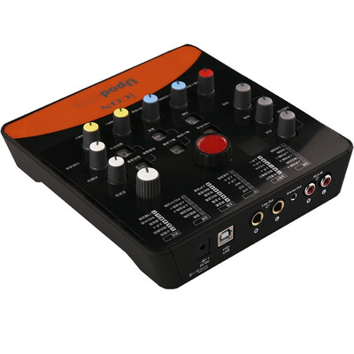 

Aiken iCON USB external sound card network K song card Upod pro recording host shouting wheat dodge built-in 48V power supply free drive free debugging