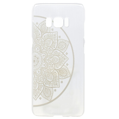 

Flower of semicircle Pattern Soft Thin TPU Rubber Silicone Gel Case Cover for SAMSUNG Galaxy S8