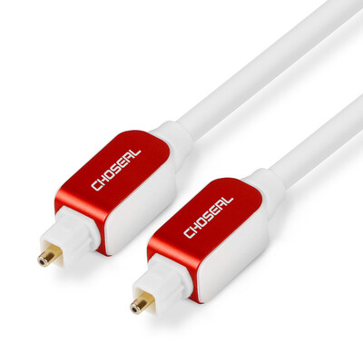 

Akiara CHOSEAL digital fiber optic cable high-fidelity square fiber audio cable white fan U series 1 m U-801AT1