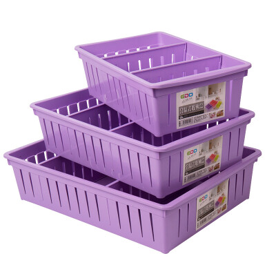 

[Jingdong supermarket] according to empire EDO office desk storage box kitchen drawer finishing box green 111416