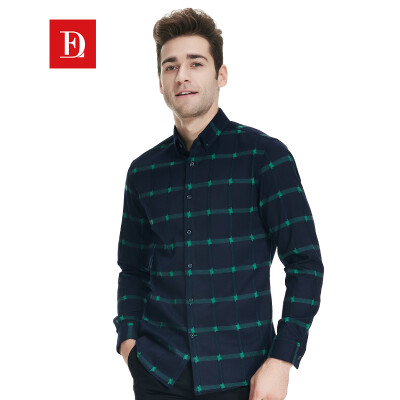 

Paul Fadi BAOLUOFADI Мужская рубашка с длинным рукавом Бизнес Slaid Slim Shirt 206302113 Green XXL