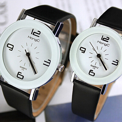 

Fashion Belt Table Student Handle Button Round Male Female Quartz Simple Couple Watch YZL0515TH-2