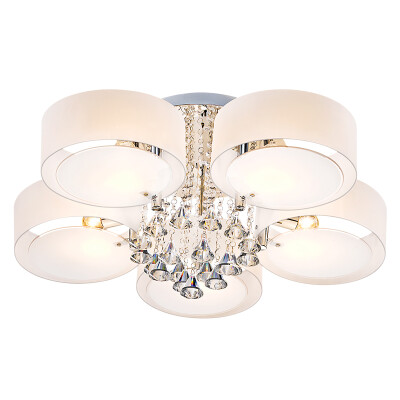 

Golden Magic LED ceiling lamp crystal crystal lamp diameter 75CM 5 head E27 without light bulb