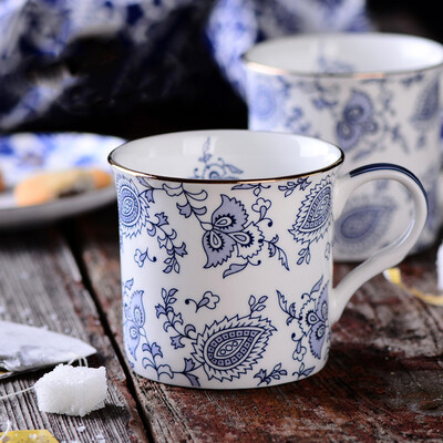 

Jingdong supermarket] according to empire EDO Morrisko style bone porcelain cup office cup cup TH6114