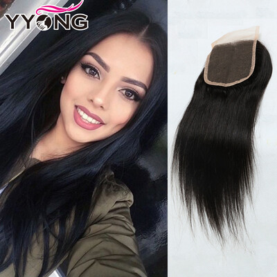 

Brazillian Silky Straight Hair Closure Brazilian Lace Closure Straight Lace Closure Bleached Knots Free Middle 3 Unice Hair Best