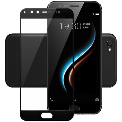 

ESK vivo X9Plus закаленная полноэкранная полноцветная закаленная пленка с высоким разрешением для мобильного телефона защитная пленка JM81-black