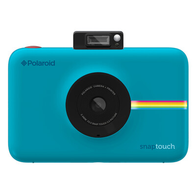 

Polaroid Snap Сенсорная камера синяя (13 миллионов 1080P 3,5-дюймовый сенсорный экран для предварительного просмотра телефона Bluetooth можно редактировать)