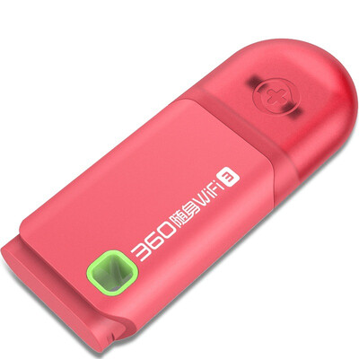 

360 portable WiFi3 300M wireless card mini router red