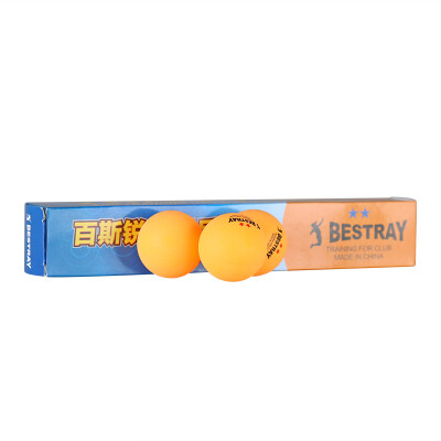 

Best Spirit Table Tennis Two Star 40mm Competition Training Ball 6 Box Yellow