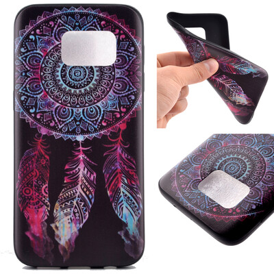 

Dreamcatcher Pattern Мягкий тонкий ТПУ резиновый силиконовый гель Дело Чехол для Samsung Galaxy S7