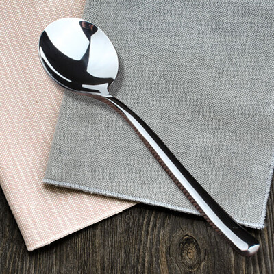 

EWO EDO stainless steel spoon long handle round spoon 2 loaded TH8539