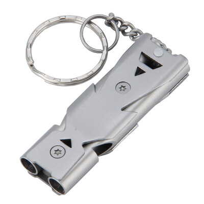 

Feier Shi FEIRSH multi-functional outdoor survival whistle emergency life-saving whistle double-lumen high-frequency whistle FE19