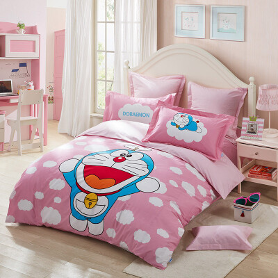 

LOVO Lorraine Life Proof Cotton Bed Four Piece Duo A Dream - Doraemon Cloud Suite 18m Bed 220 240cm