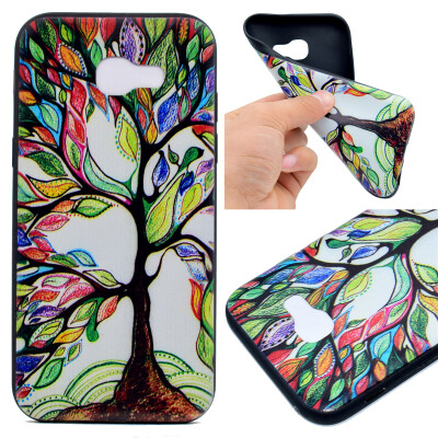 

Life tree Pattern Soft Thin TPU Rubber Silicone Gel Case Cover for Samsung Galaxy J3 2017J327