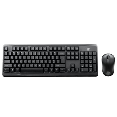 

Fidelity G9100C Wireless Keyboard Mouse Set Notebook Desktop PC Office Game Set Black