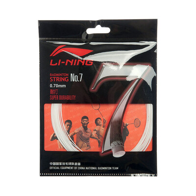 

Li Ning LI-NING NO.7 бадминтон линии устойчивы к игре слоновой кости белый