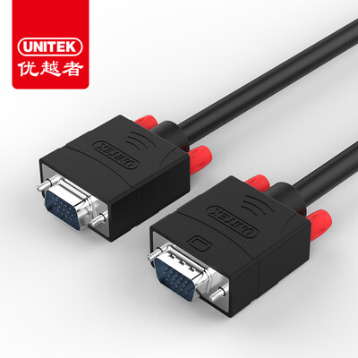 

Превосходство (UNITEK) Кабель VGA для кабельного проектора для кабельного проектора 25 м 3 + 6 видеосигналов с расширенным кабелем данных Чистый медный кабель с двойным магнитным кольцом Y-C509A