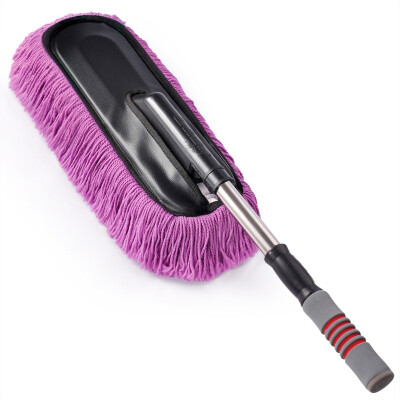 

CarSetCity retractable car scorpion wiper dust scorpion car wash mop car brush car wash tool car supplies purple