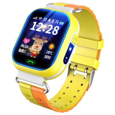 

【Jingdong delivery】 palm (PALMHANG) children's phone watches smart positioning touch screen camera watch mobile phone boys and girls waterproof water M7 blue