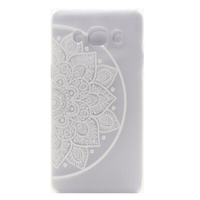 

Flower of semicircle Pattern Soft Thin TPU Rubber Silicone Gel Case Cover for SAMSUNG Galaxy J5 2016J510