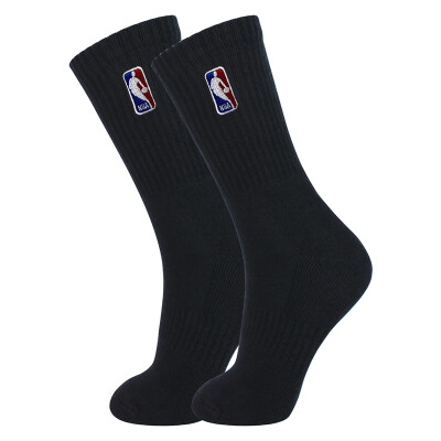 

NBA Professional Basketball Sling Trousers Bottom Half Wings Thicker Color Combed Cotton Men Sports Socks Black Free