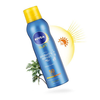 

Нивея (NIVEA) прозрачный гель солнцезащитный спрей 150мл (водостойкий солнцезащитный крем изоляции SPF30PA ++ экспозиции импортируется из Германии)
