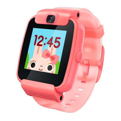 

Sugar teemo children smart phone watch GPS positioning Sogou produced anti-lost water quality of the story of pudding powder cotton candy - call version