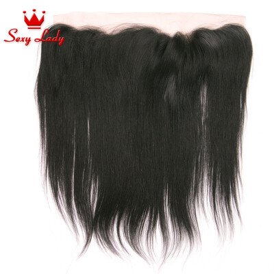 

8A Malaysian Virgin Hair Straight Full Lace Frontal 13x4 Ear To Ear Lace Frontal 1pc lot Malaysian Straight Hair Frontal Closure