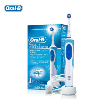 

Braun Oral B D12013 Electric Toothbrush Vitality Precision Teeth Clean Rechargeable Tooth Brush for Adults Imported from German