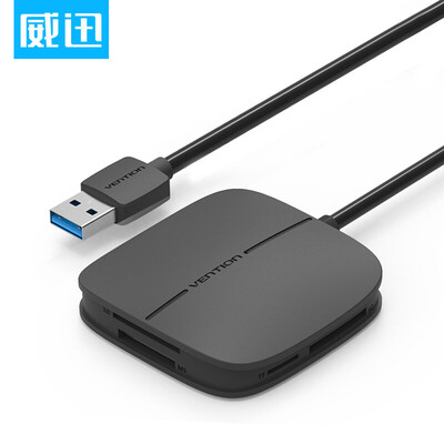 

CEDBD USB 30 Card Reader High Speed ​​Multi-Function Camera Reader Support MS CF TF XD SD Card 05m Black