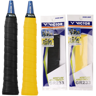 

WACKER Victor Victory Badminton Hand Graps Gluing Glue Glue Glue Glossy GR233 Four mixes (yellow, green, orange, black