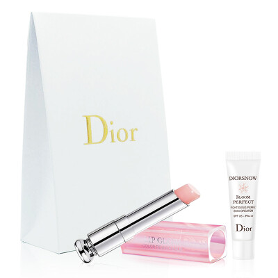 

Dior (Dior) charm bright color lipstick gift bag (Feng lipstick 001 # + beauty repair Yan milk 3ml / Brightening Yan Yan milk 3ml / sleep mask 3ml) three gifts random one