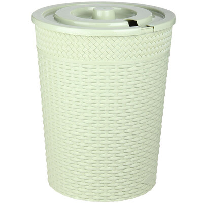 

Taste of the benefits of tea slag barrel Yayu Liu Zhai tea bucket drainage trash cans JY-0650 green