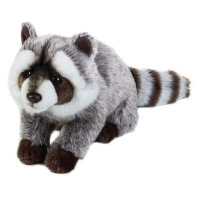 

National Geographic NATIONALGEOGRAPHIC North American series of animal dolls plush toys simulation model children&39s baby animal world ornaments raccoon 105 inch
